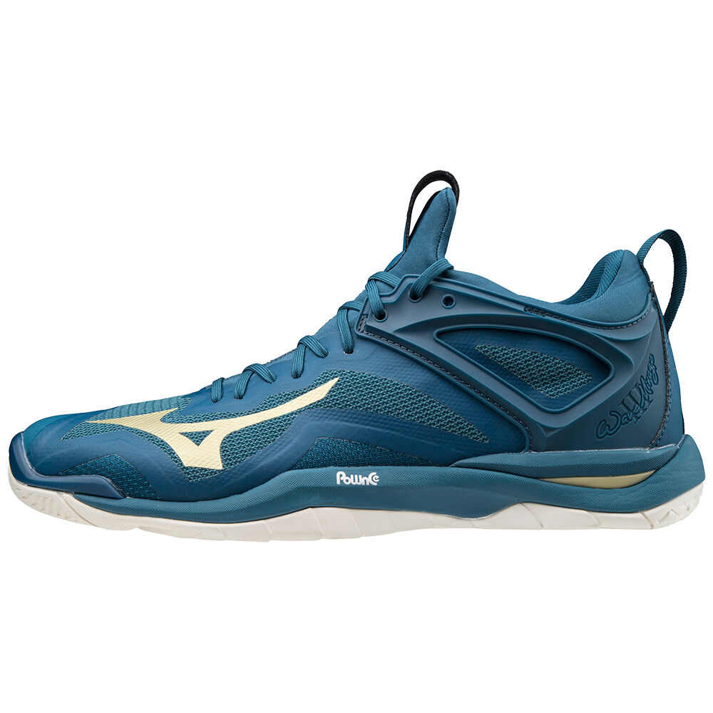 Tenis Handebol Mizuno Wave Mirage 3 - Homem - Azuis - GSANL5213